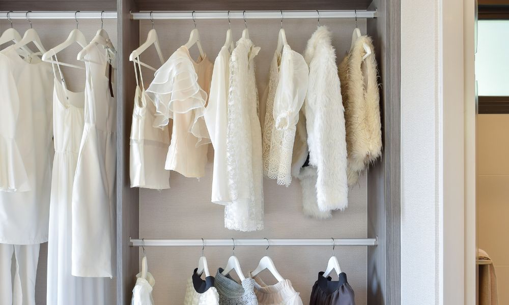 Add Another Hanging Shelf to double Teenage Closet Organization Ideas