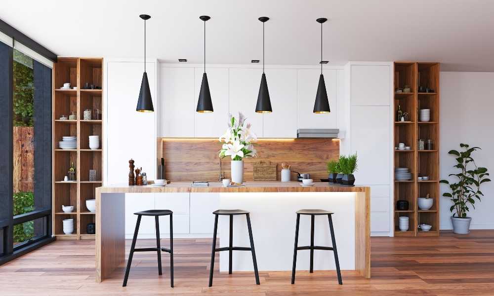 Choose Modern-Meets-Vintage Lighting Modern Farmhouse Kitchen Lighting Ideas