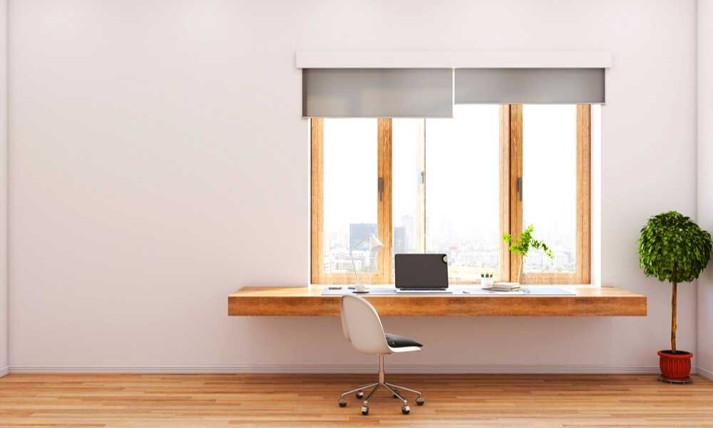 Extend Your Window Sill Into Work Space