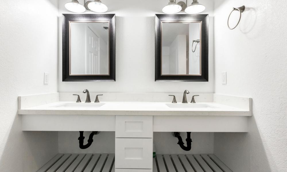 Oval Double Sink Mirrors