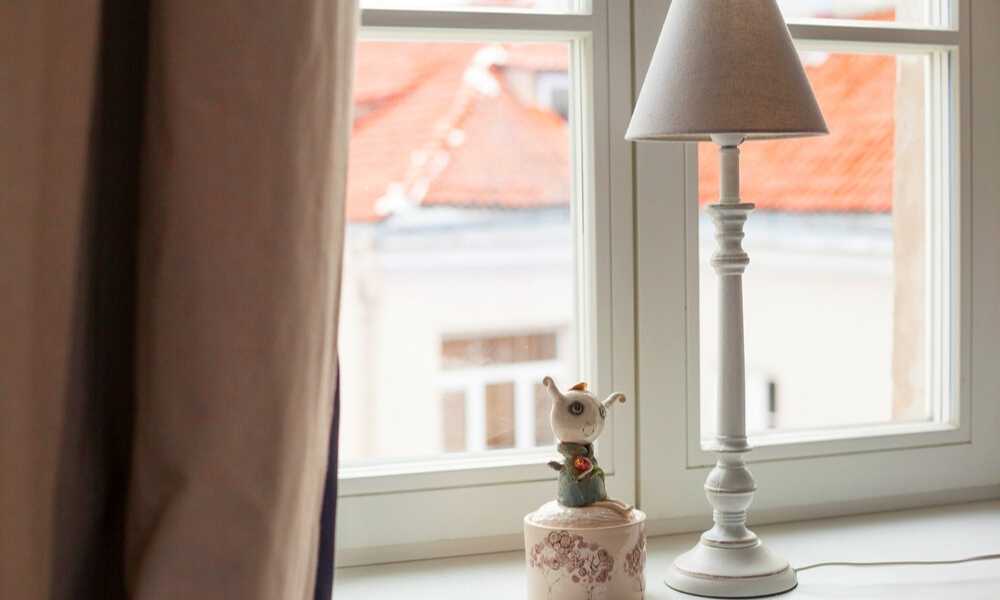 Put Your Small Lamp On The Window Sill