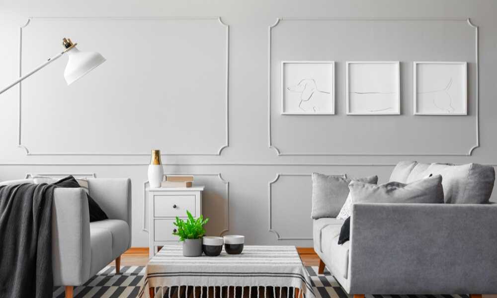 Warm up Grey And Aqua Walls With Bright Prints