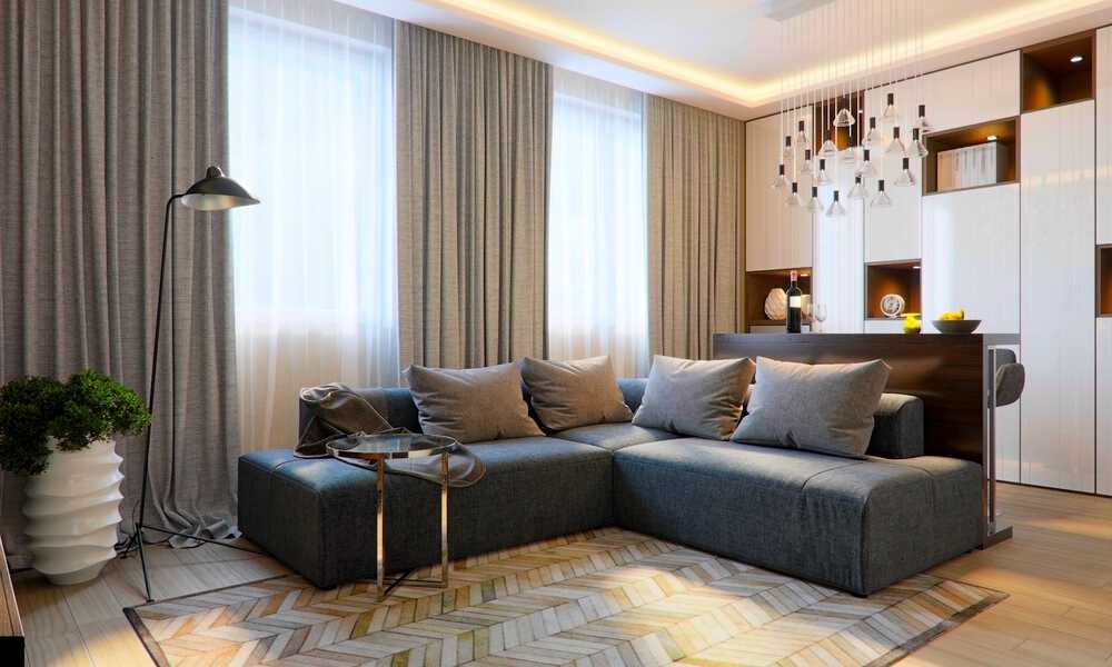 Grey Living Room Curtain Ideas