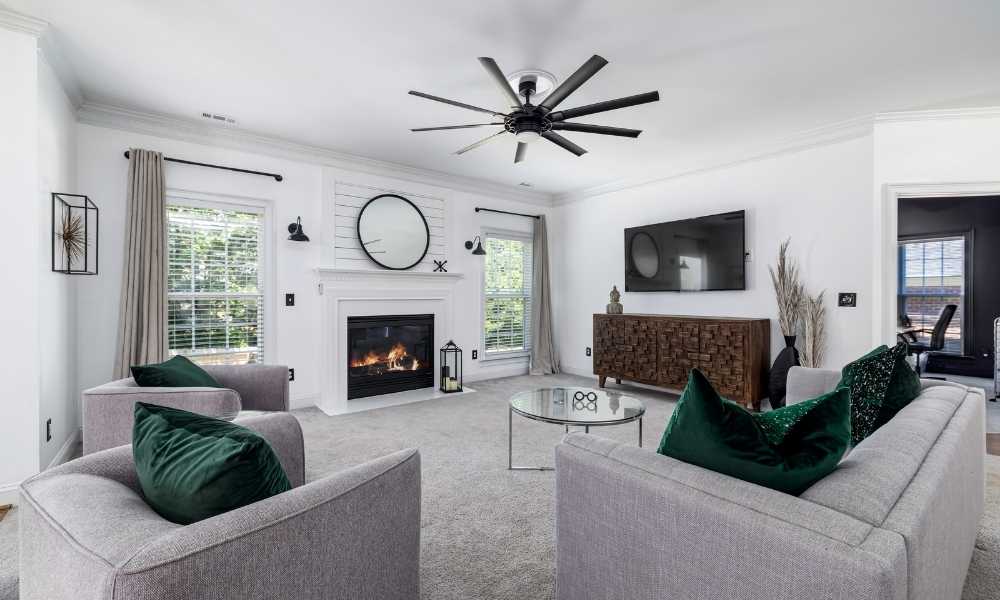 Milden A Dark Gray Sofa  Design With Natural Textures
