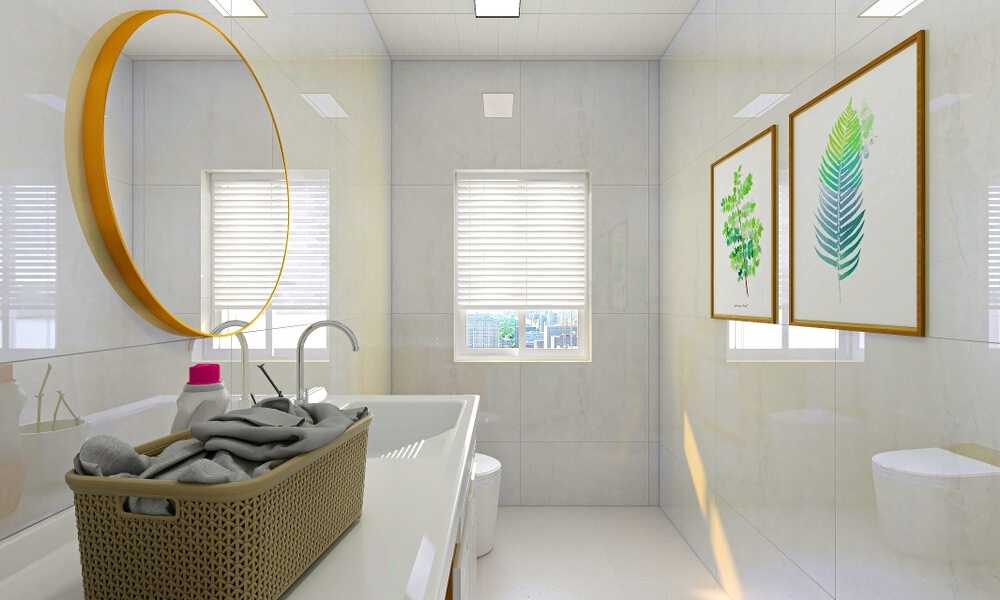 Small Bathroom Accent Wall Ideas