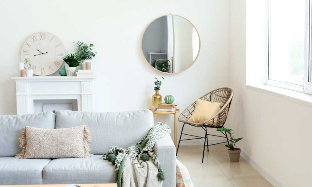 Add Mirrors To Reflect Light  How To Arrange Furniture In A Rectangular Living Room